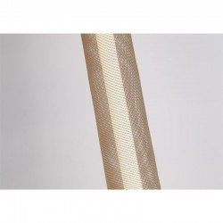 75398-006 Gold Mesh & Matt Black LED Floor Lamp