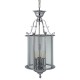 8673-006 Chrome 3 Light Lantern Pendant