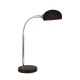 71941-006 Black & Chrome Table Lamp with Black Glass