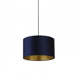 71946-006 - Shade Only - Navy Velvet Shade with Gold Inner Ø 40 cm