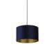 71946-006 - Shade Only - Navy Velvet Shade with Gold Inner Ø 40 cm