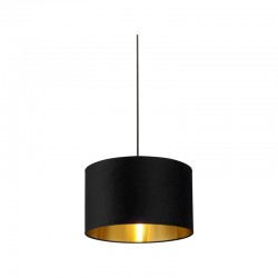 71947-006 - Shade Only - Black Velvet Shade with Gold Inner Ø 40 cm 71947-006 - Shade Only - Black Velvet Shade with Gold Inner Ø 40 cm