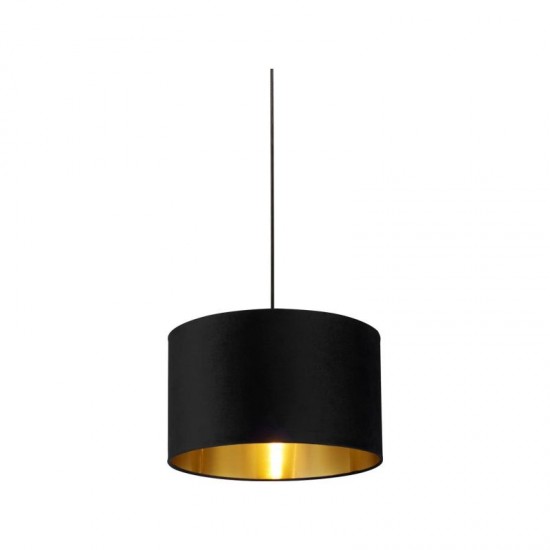 71947-006 - Shade Only - Black Velvet Shade with Gold Inner Ø 40 cm