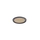 75439-006 Black LED Flush with Gold Acrylic Diffuser Ø 30 cm