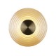79102-006 Antique Brass LED Wall Lamp with Amber Glass