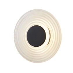 79103-006 Black LED Wall Lamp with Clear Glass