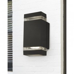 32768-006 Outdoor Black 2 Light Wall Lamp 32768-006 Outdoor Black 2 Light Wall Lamp