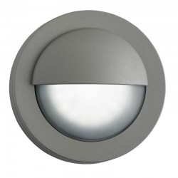32796-006 Grey & White Eyelid LED Bulkhead