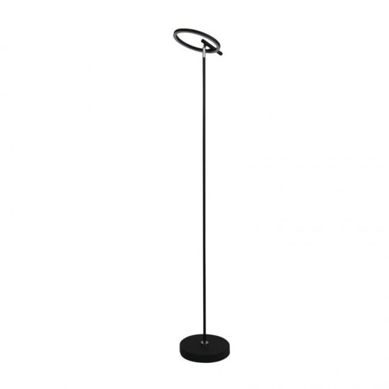 75448-006 Black LED Floor Lamp