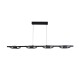 75450-006 Black LED 4 Light over Island Fitting