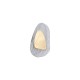 79108-006 Brass LED Wall lamp with Cloudy Glass Diffuser