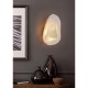 79108-006 Brass LED Wall lamp with Cloudy Glass Diffuser