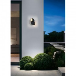 75487-006 Black LED Rotatable Wall Lamp