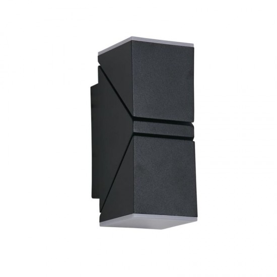 75488-006 Black LED Rotatable Wall Lamp