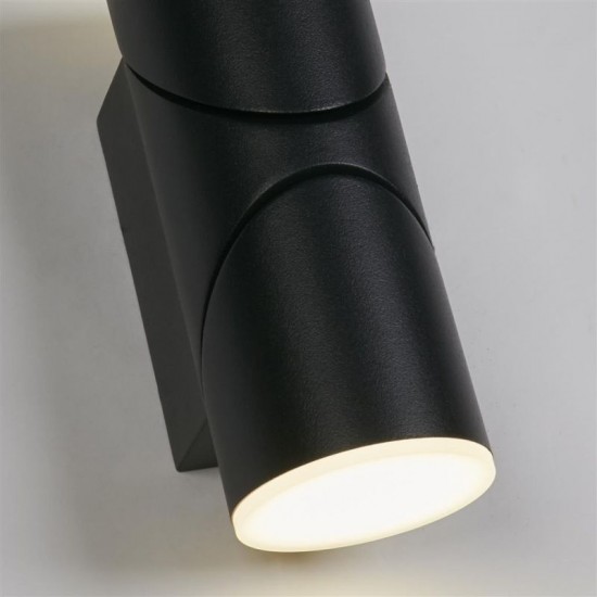 75489-006 Black LED Rotatable Wall Lamp