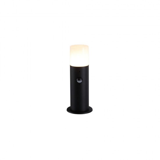 79129-006 Black PIR Bollard with White Diffuser