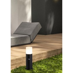 79129-006 Black PIR Bollard with White Diffuser