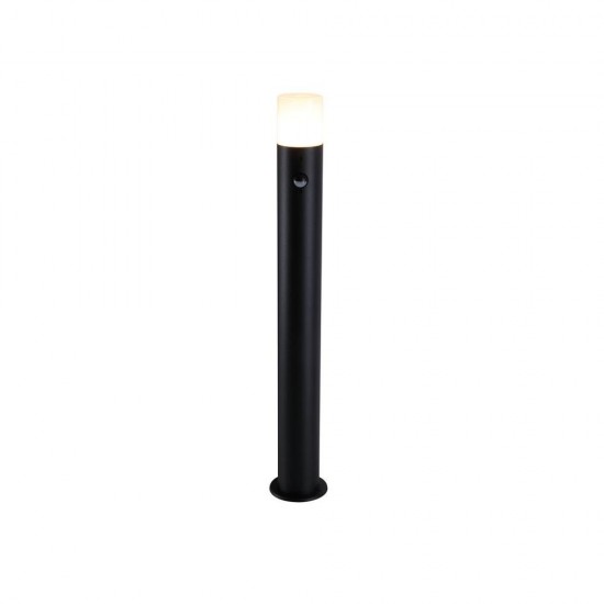 79130-006 Black PIR Bollard with White Diffuser
