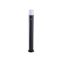 79130-006 Black PIR Bollard with White Diffuser