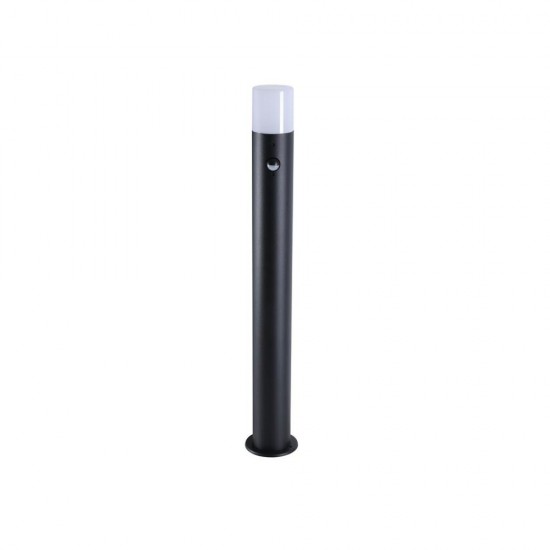 79130-006 Black PIR Bollard with White Diffuser