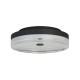 75517-006 Black LED Flush with Clear & White Acrylic