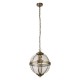 71968-006 Antique Brass 3 Light Lantern Pendant