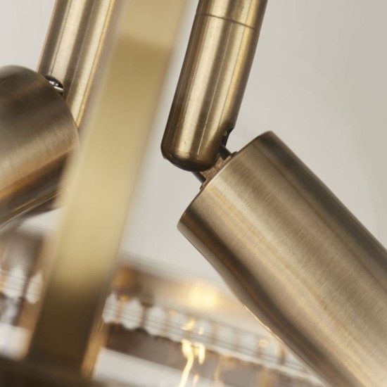 71968-006 Antique Brass 3 Light Lantern Pendant