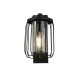 75497-006 Black PIR Wall Lamp with Clear Diffuser