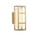 75429-006 Gold LED Wall Lamp with Marbleised Resin IP44
