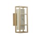 75429-006 Gold LED Wall Lamp with Marbleised Resin IP44