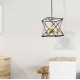 59563-006 Black and Gold 4 Light Cage Pendant 59563-006 Black and Gold 4 Light Cage Pendant