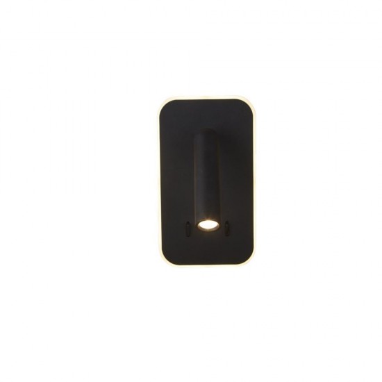 79169-006 Black Reading LED Wall Lamp