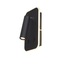 79169-006 Black Reading LED Wall Lamp
