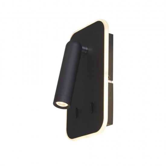 79169-006 Black Reading LED Wall Lamp
