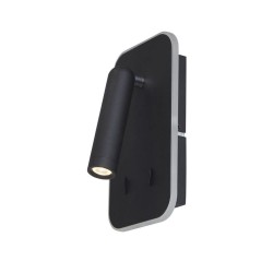 79169-006 Black Reading LED Wall Lamp