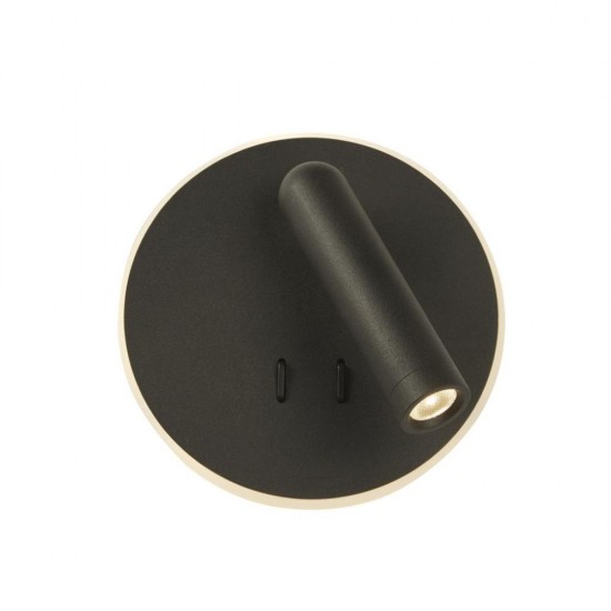 79170-006 Black Reading LED Wall Lamp