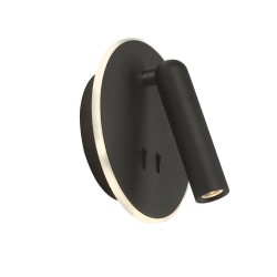 79170-006 Black Reading LED Wall Lamp