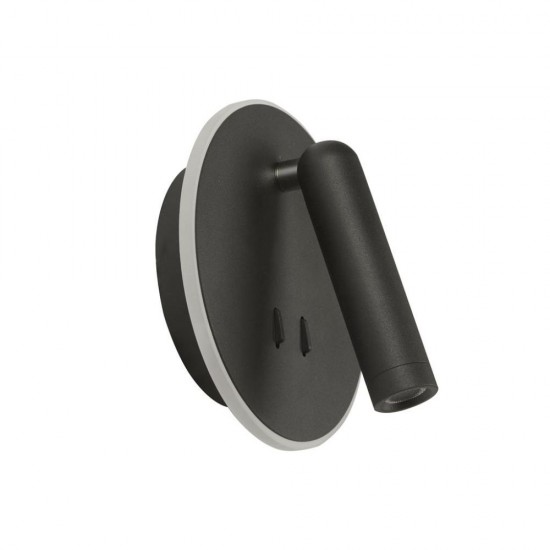 79170-006 Black Reading LED Wall Lamp