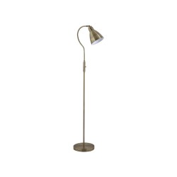 9010-006 Antique Brass Floor Lamp