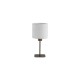 79172-006 Latte Table Lamp with White Plush Shade