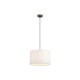 79174-006 Latte Pendant with White Plush Shade