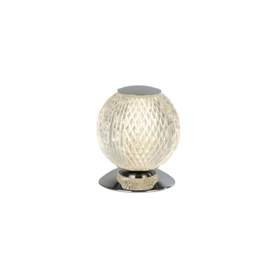 78988-006 Chrome Table Lamp with Clear Acrylic