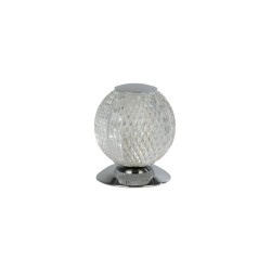 78988-006 Chrome Table Lamp with Clear Acrylic