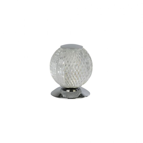 78988-006 Chrome Table Lamp with Clear Acrylic