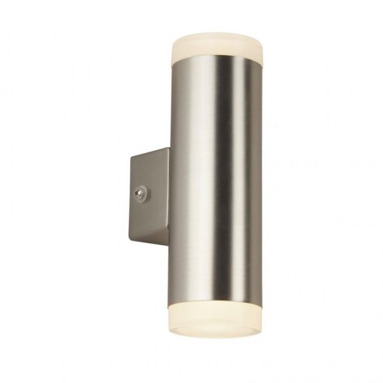 54970-006 Outdoor Satin Nickel Up & Down LED Wall Lamp
