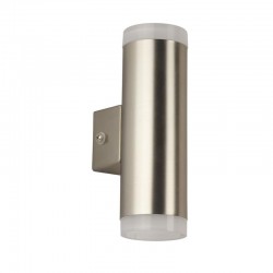 54970-006 Outdoor Satin Nickel Up & Down LED Wall Lamp