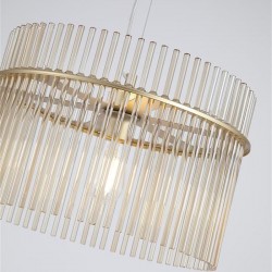 78932-006 Gold Pendant with Champagne Rods Ø 40 cm