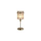 79188-006 Matt Gold Table Lamp with Champagne Rods