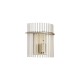 79193-006 Matt Gold Wall Lamp with Champagne Rods