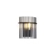 79194-006 Matt Black Wall Lamp with Smoked Rods
